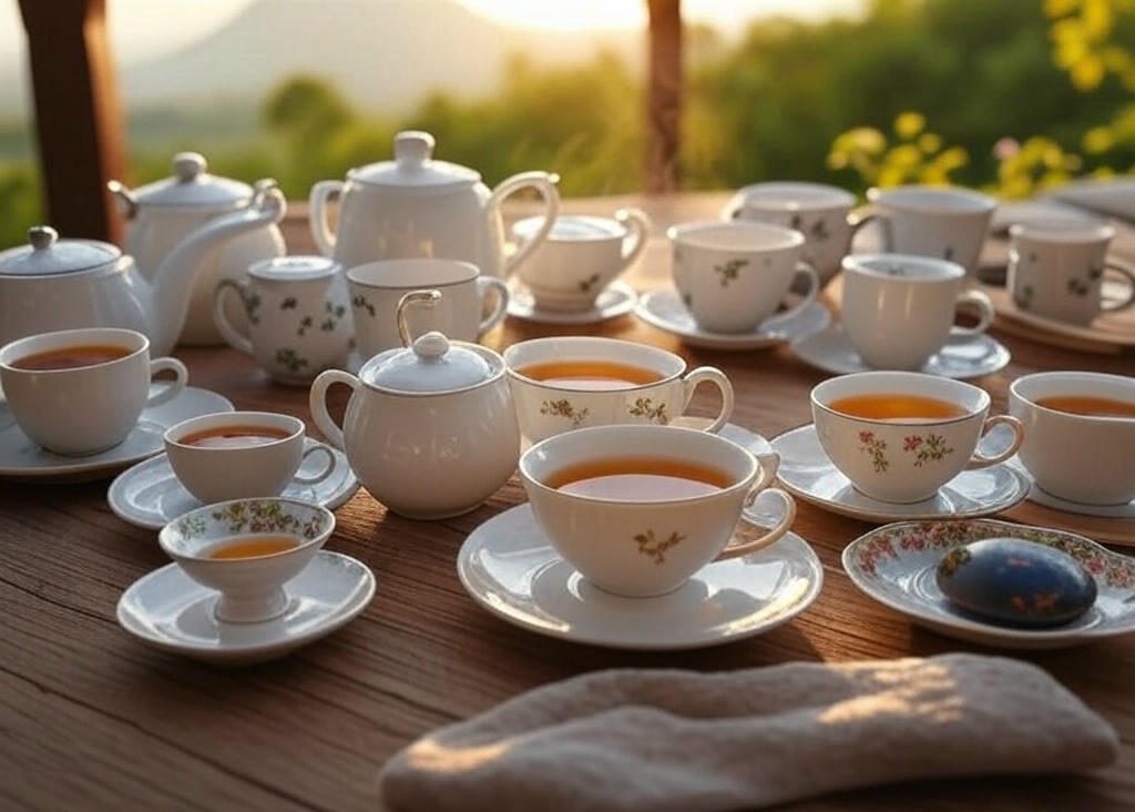 Bộ Ấm Trà Du Lịch